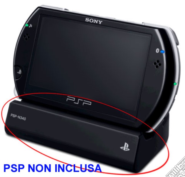 PSPGO Sony Cradle videogame di PSP