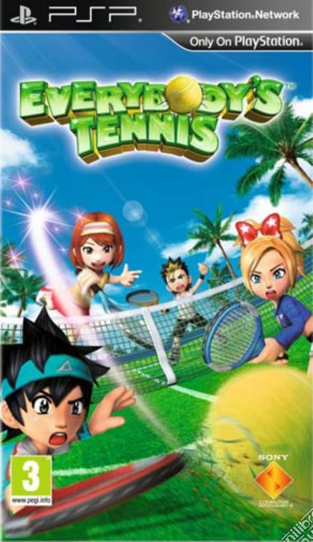 Everybody's Tennis videogame di PSP