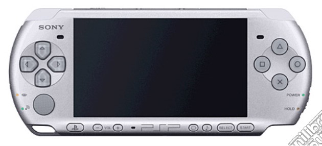 PSP 3004 Silver videogame di PSP