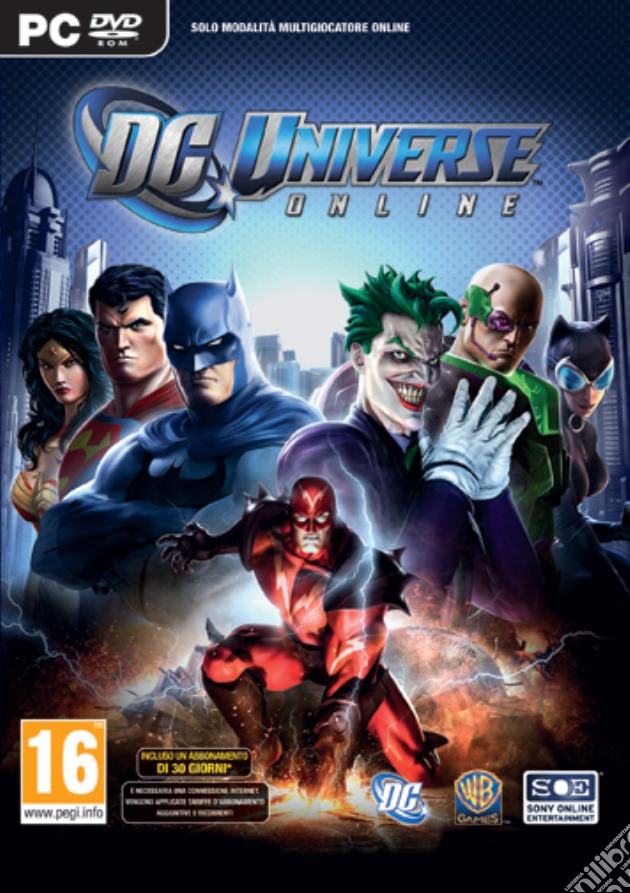 DC Universe online videogame di PC