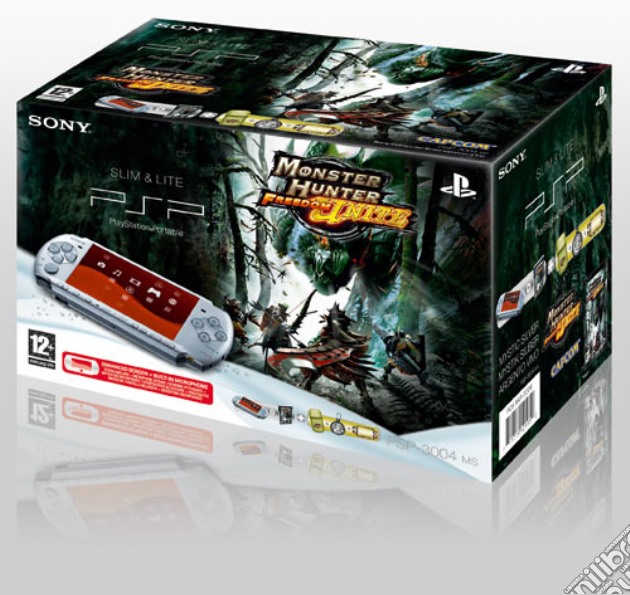 PSP 3004 + Monster H. Freedom videogame di PSP