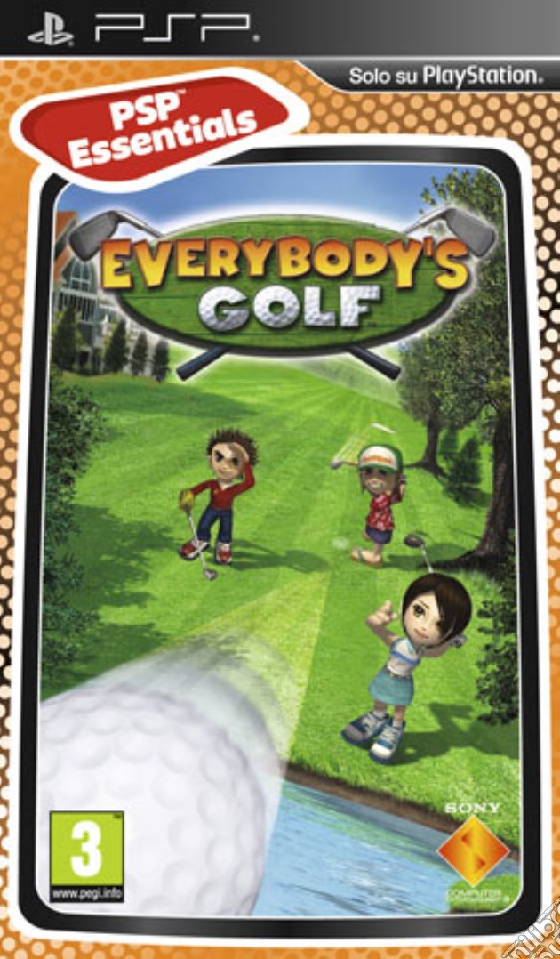 Essentials Everybody's Golf videogame di PSP