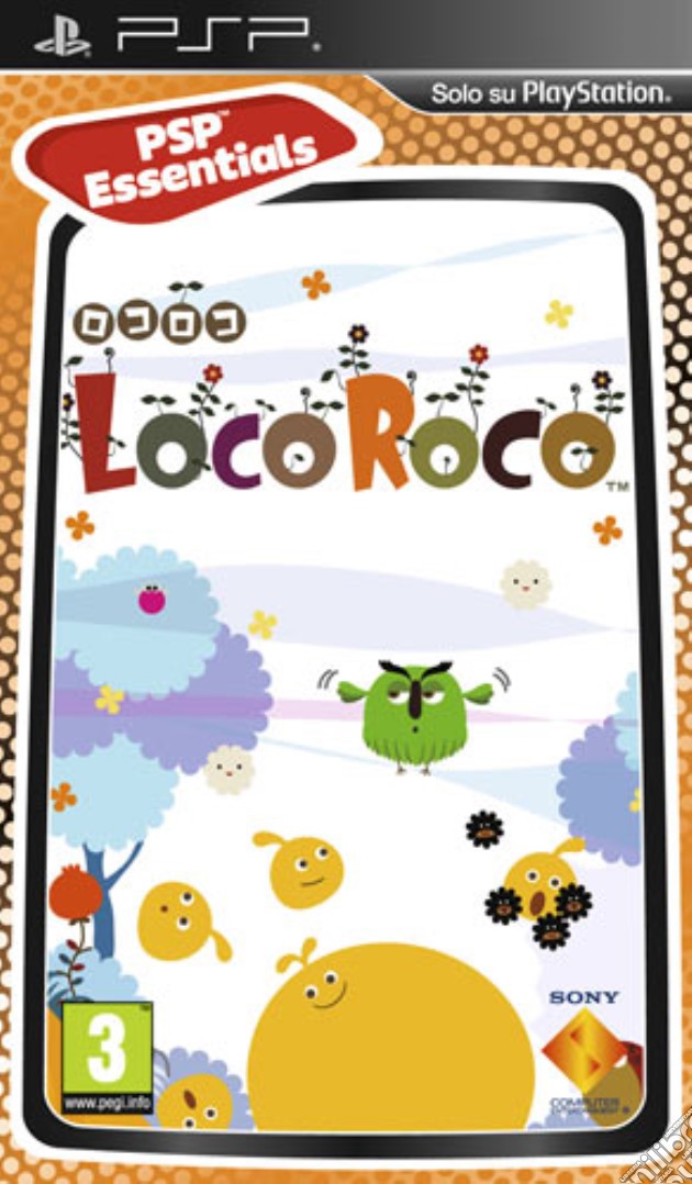 Essentials Locoroco videogame di PSP