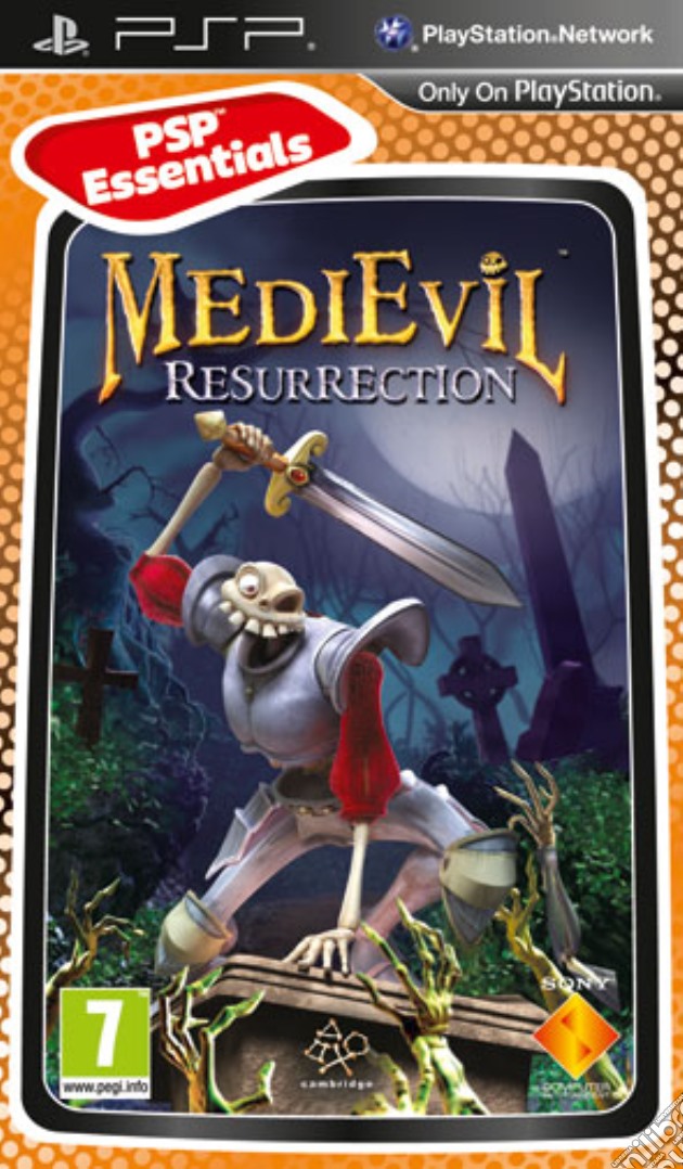 Essentials Medievil Resurrection videogame di PSP