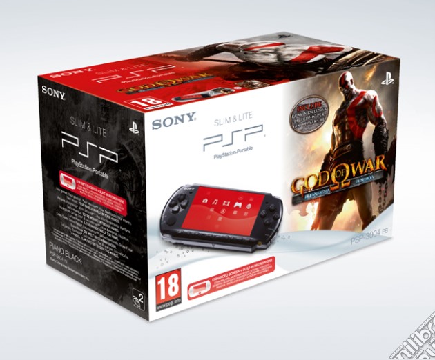 PSP 3000 + God of War: Ghost of Sparta videogame di PSP