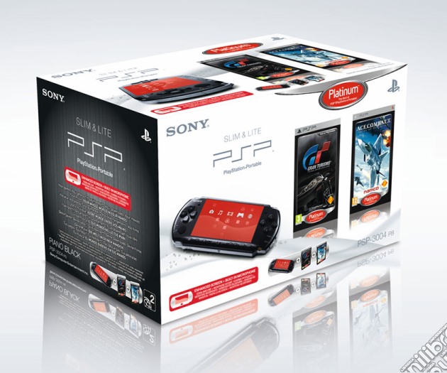 PSP 3000 + Ace Combat X + GT PLT videogame di PSP
