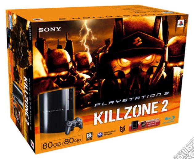 Playstation 3 80 Gb + Killzone 2 videogame di PS3