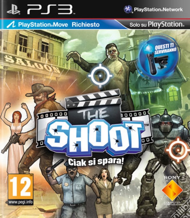 The Shoot Ciak Si Spara! videogame di PS3