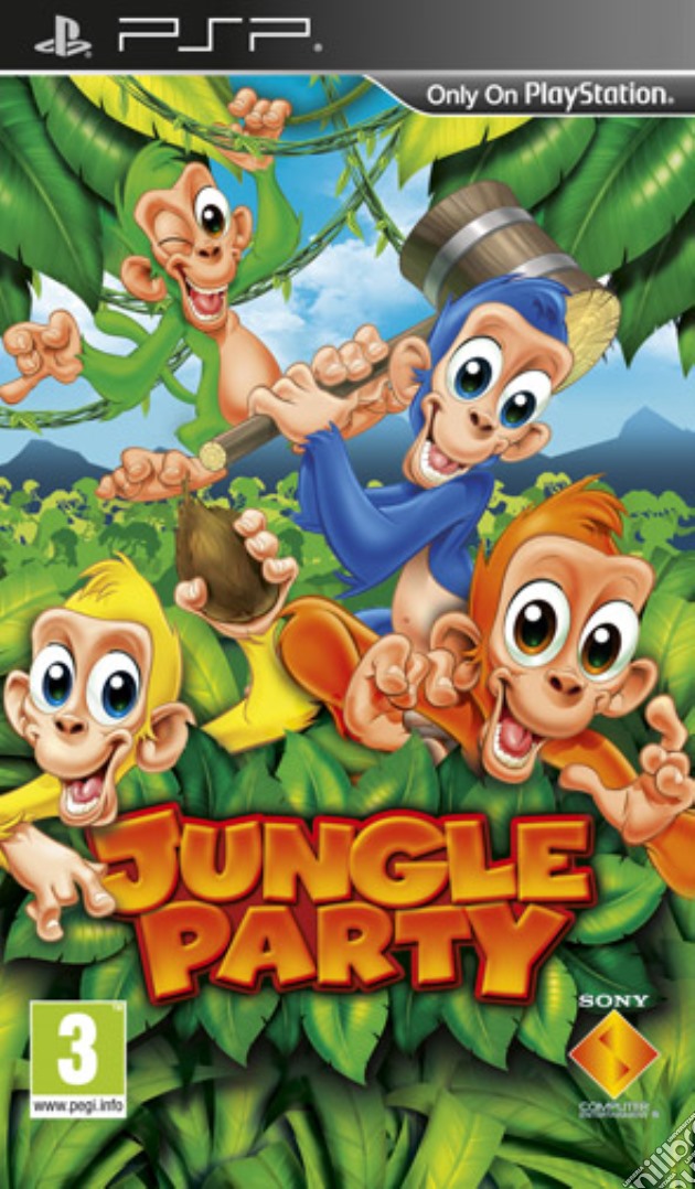Jungle Party videogame di PSP
