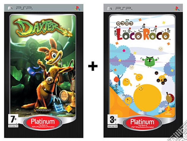 Daxter + Locoroco videogame di PSP