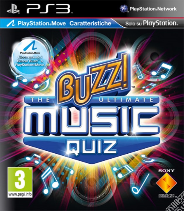Buzz! The Ultimate Music Quiz videogame di PS3