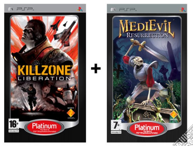 Killzone Liberation + Medievil Resurrec. videogame di PSP