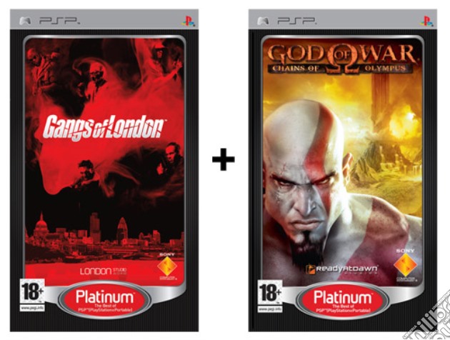 Gangs Of London + God Of War Chains O. videogame di PSP
