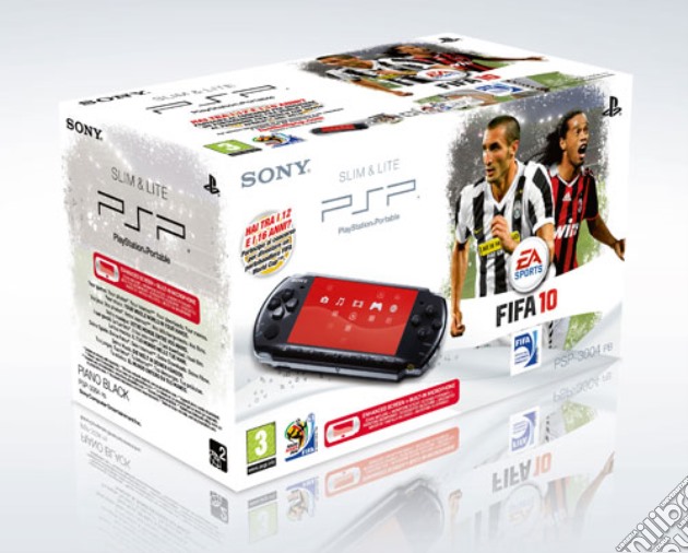 PSP Base Pack 3004 + Fifa 10 videogame di PSP