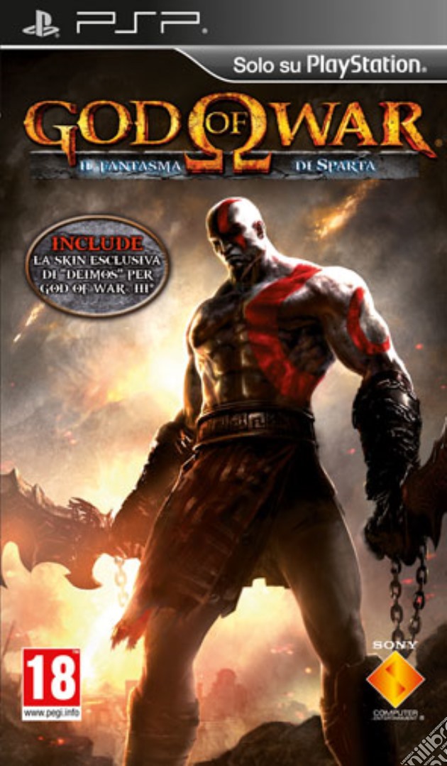God of War Ghost of Sparta PLT videogame di PSP