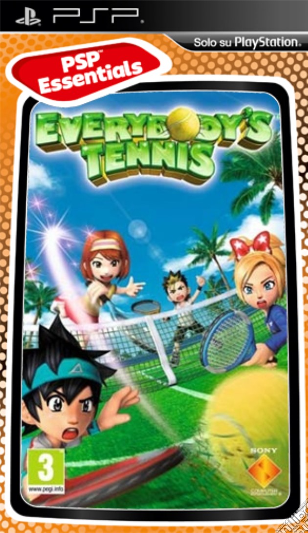 Essentials Everybody's Tennis videogame di PSP