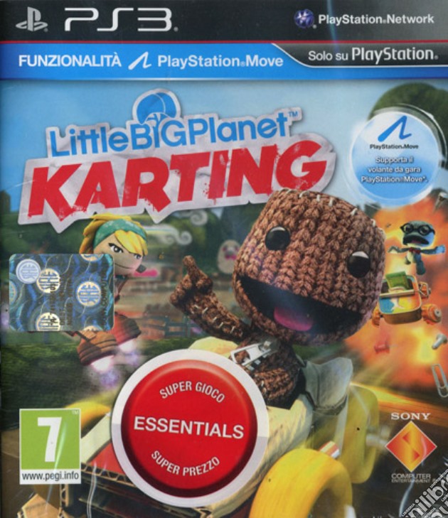 Essentials Little Big Planet Karting videogame di PS3