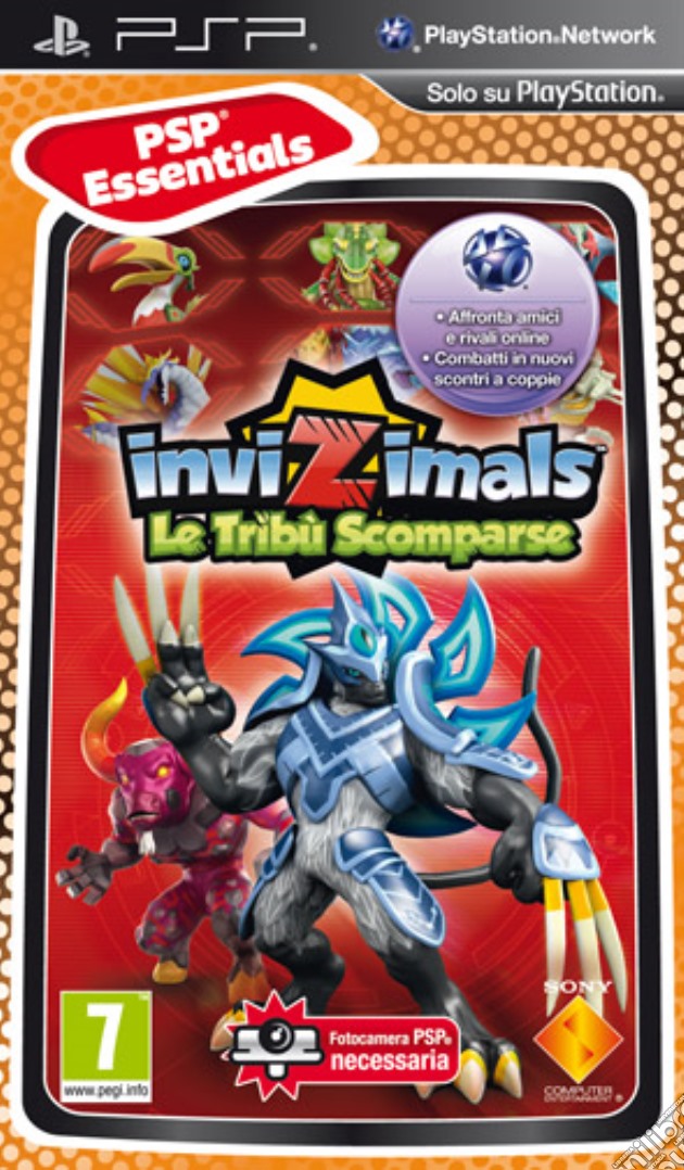 Essentials Invizimals Tribu' Scomparse videogame di PSP