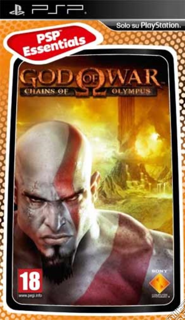 Essentials God Of War: Chains of Olympus videogame di PSP