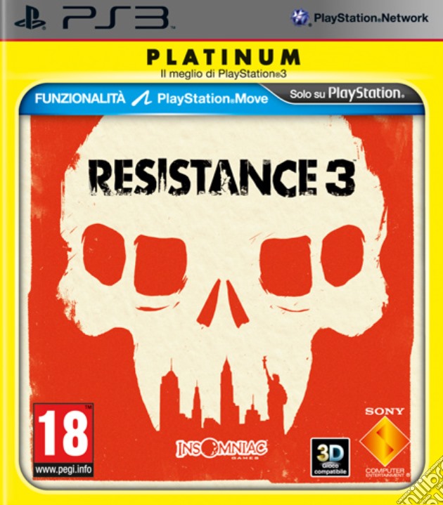 Resistance 3 Platinum videogame di PL3