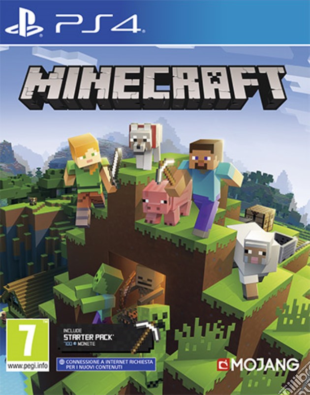 Minecraft videogame di PS4