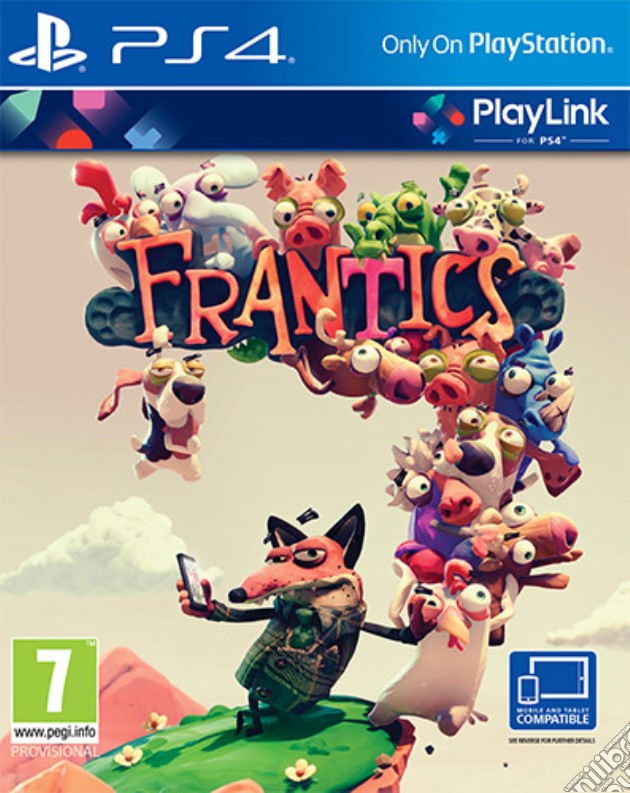 Frantics videogame di PS4