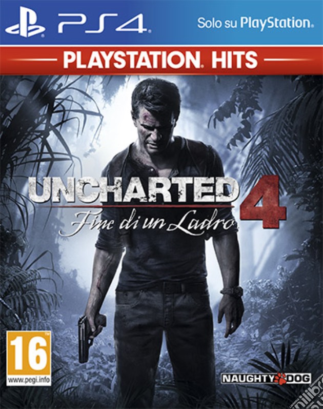 Uncharted 4: Fine di un Ladro PS Hits videogame di PS4