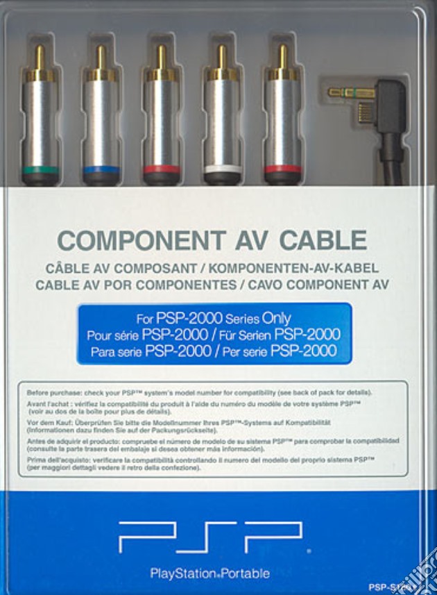 PSP Sony 2000 Component AV Cable videogame di PSP