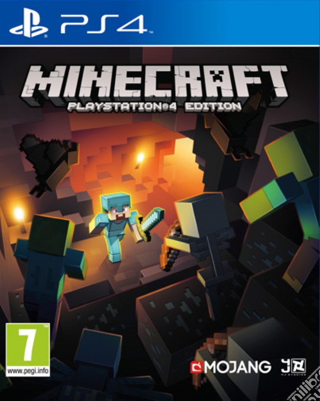 Minecraft videogame di PS4