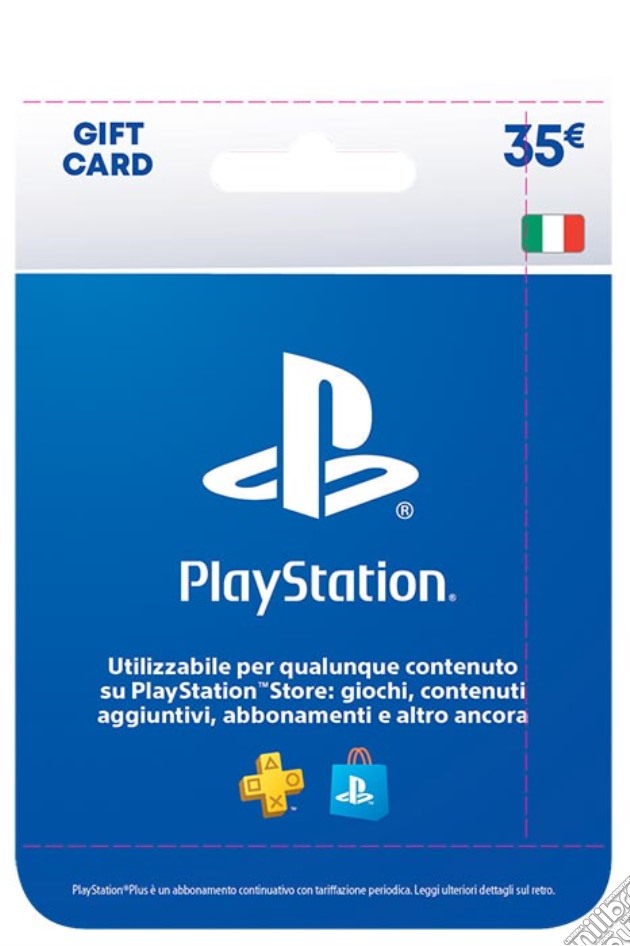 SONY Playstation Live Card Dual 35 Euro videogame di GOL