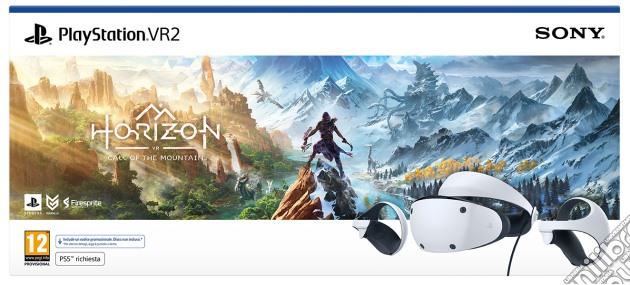 SONY PlayStation VR2 + Horizon Call of the Mountain VCH videogame di ACC