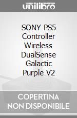 SONY PS5 Controller Wireless DualSense Galactic Purple V2 videogame di ACC