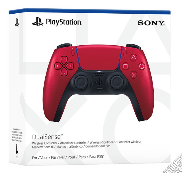 SONY PS5 Controller Wireless DualSense Volcanic Red videogame di ACC