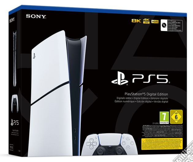 PlayStation 5 Digital Edition D Chassis Slim videogame di ACC
