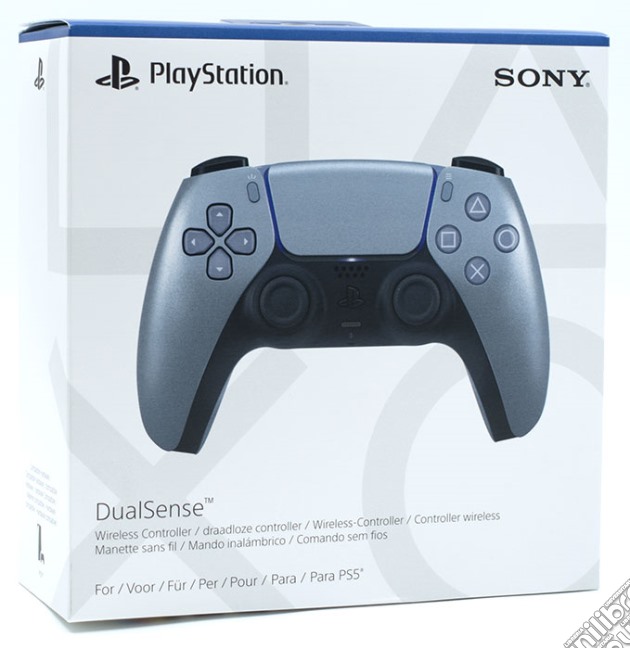 SONY PS5 Controller Wireless DualSense Sterling Silver videogame di ACC