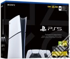 PlayStation 5 Digital Edition D Slim + 2 DualSense White game acc