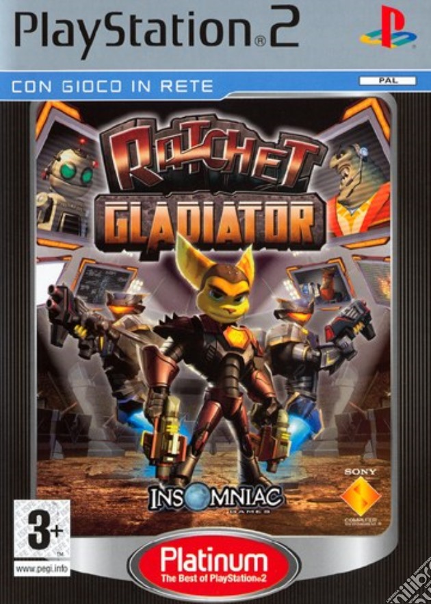Ratchet & Clank Gladiator videogame di PS2