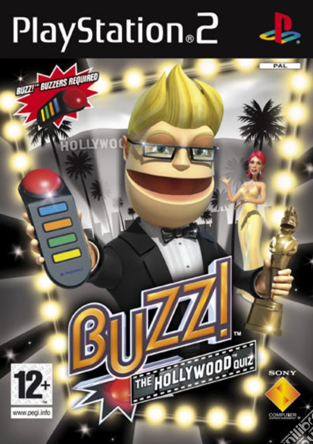 Buzz The Hollywood Quiz videogame di PS2