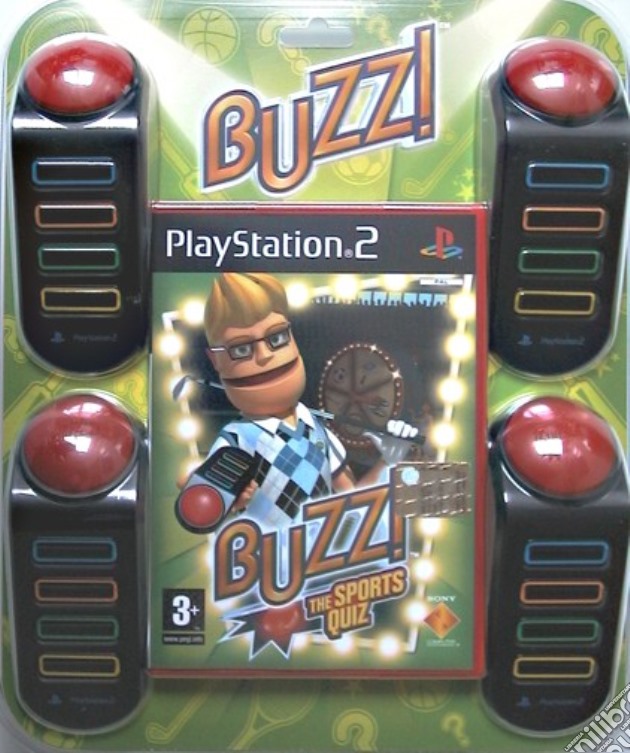 Buzz! The Sport Quiz + Buzzer videogame di PS2
