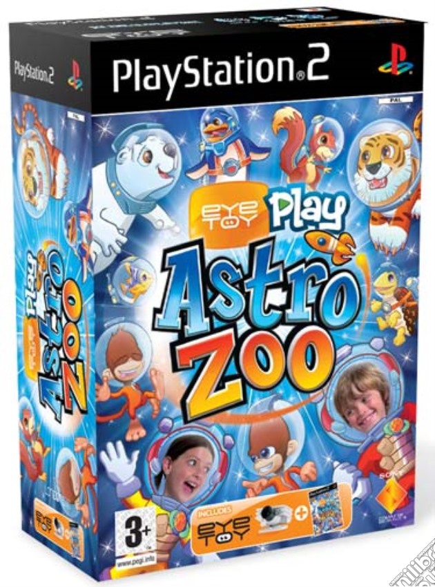 Eyetoy Play: Astro Zoo + Cam videogame di PS2