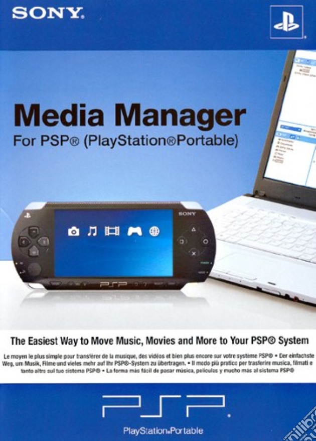 SONY PSP Media Manager videogame di ACOG