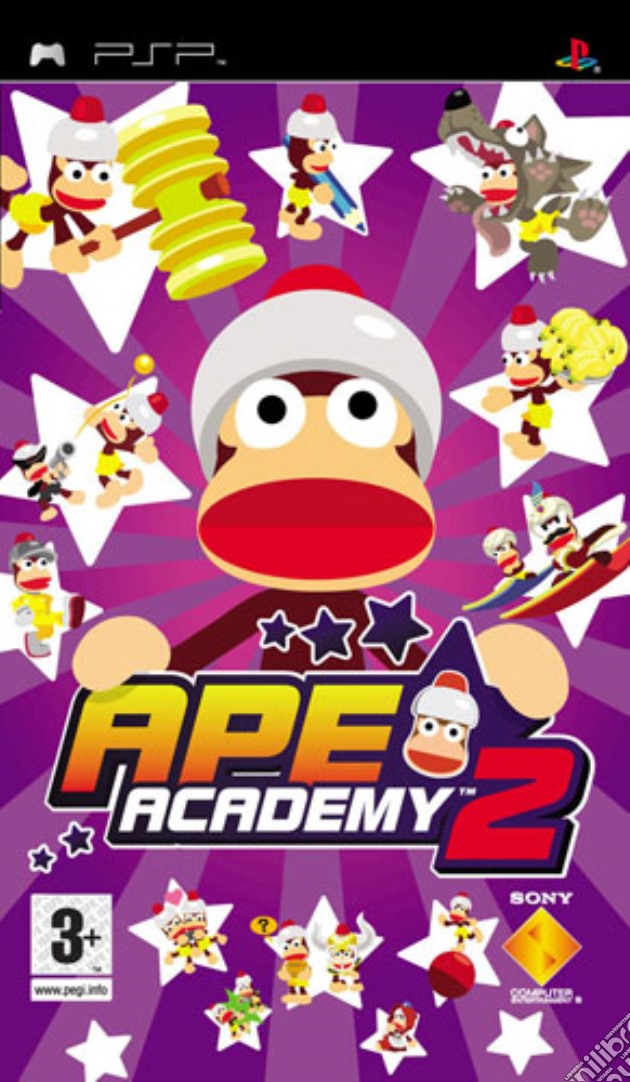 Ape Academy 2 videogame di PSP