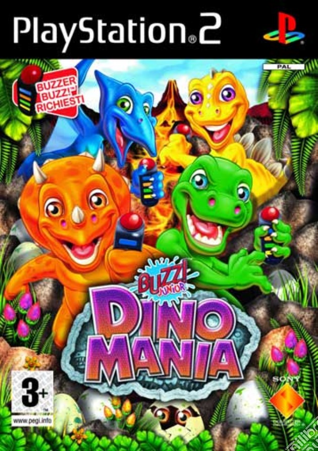 Buzz Junior Dino Mania videogame di PS2