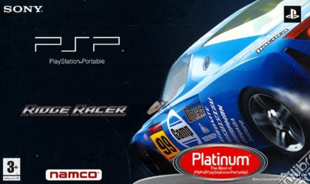 PSP Stand Alone Bianco + Ridge Racer Pl. videogame di PSP