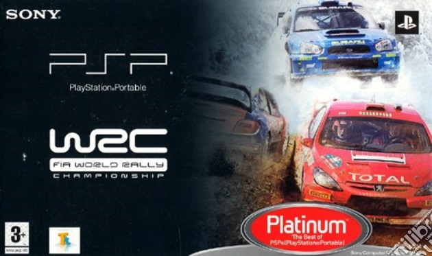 PSP Stand Alone Nero + WRC Plat. videogame di PSP