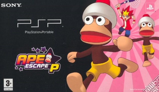 PSP Stand Alone Pink + Ape Escape videogame di PSP