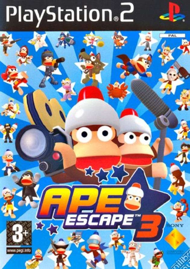 Ape Escape 3 videogame di PS2