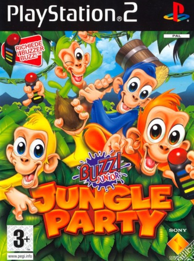 Buzz! Junior: Jungle Party videogame di PS2