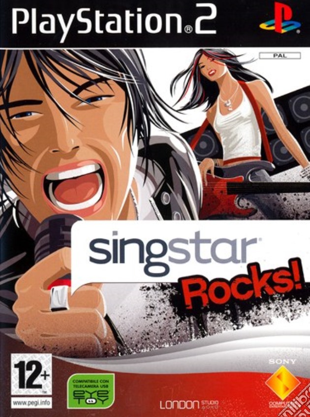 Singstar Rocks videogame di PS2