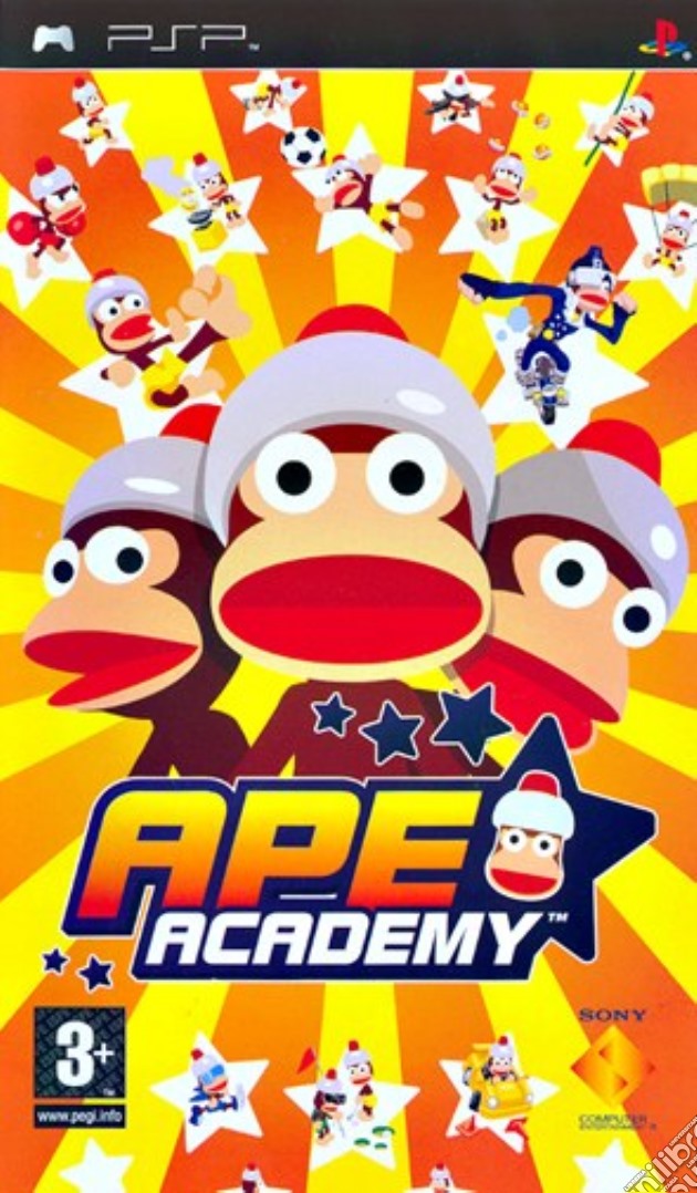 Ape Academy videogame di PSP